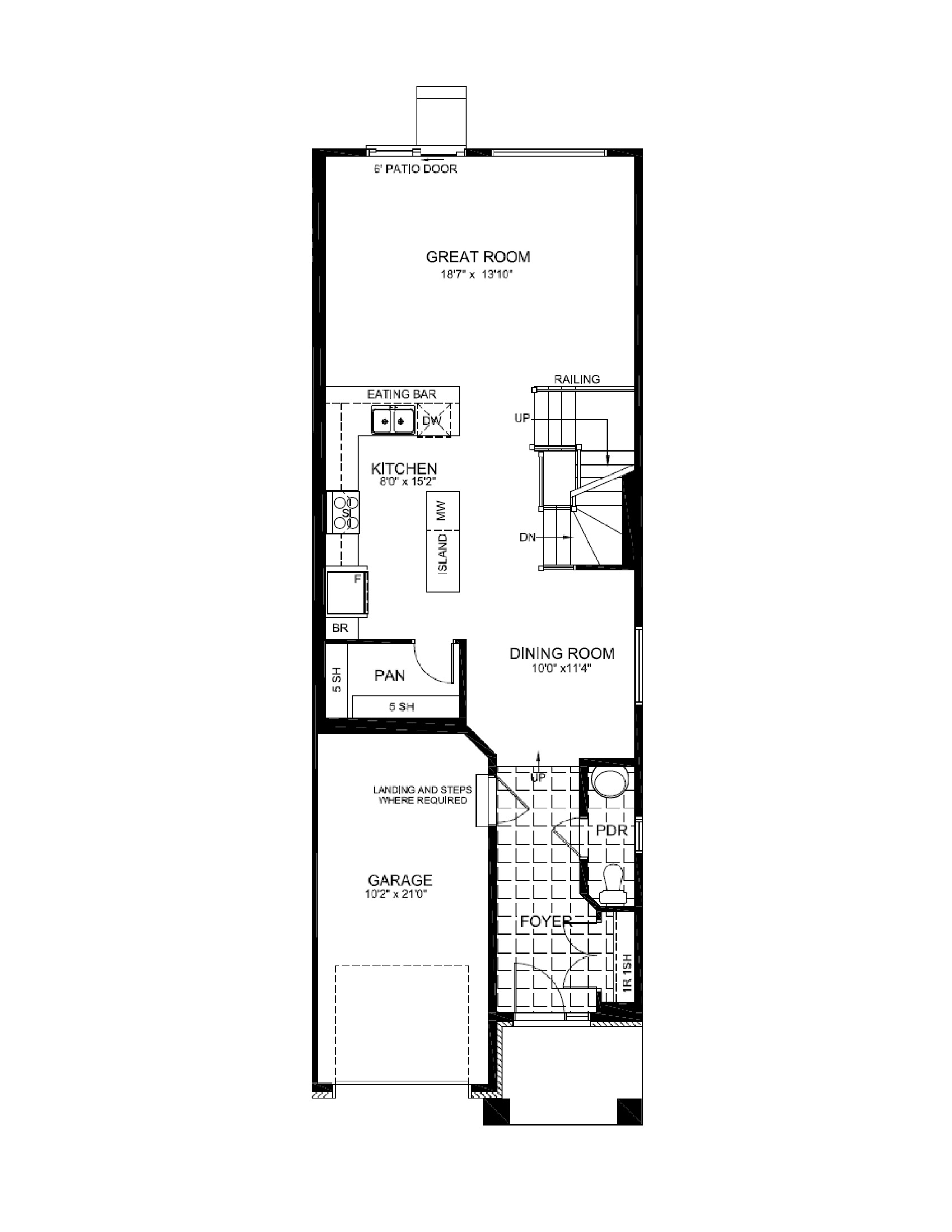 Main Floor Floorplan