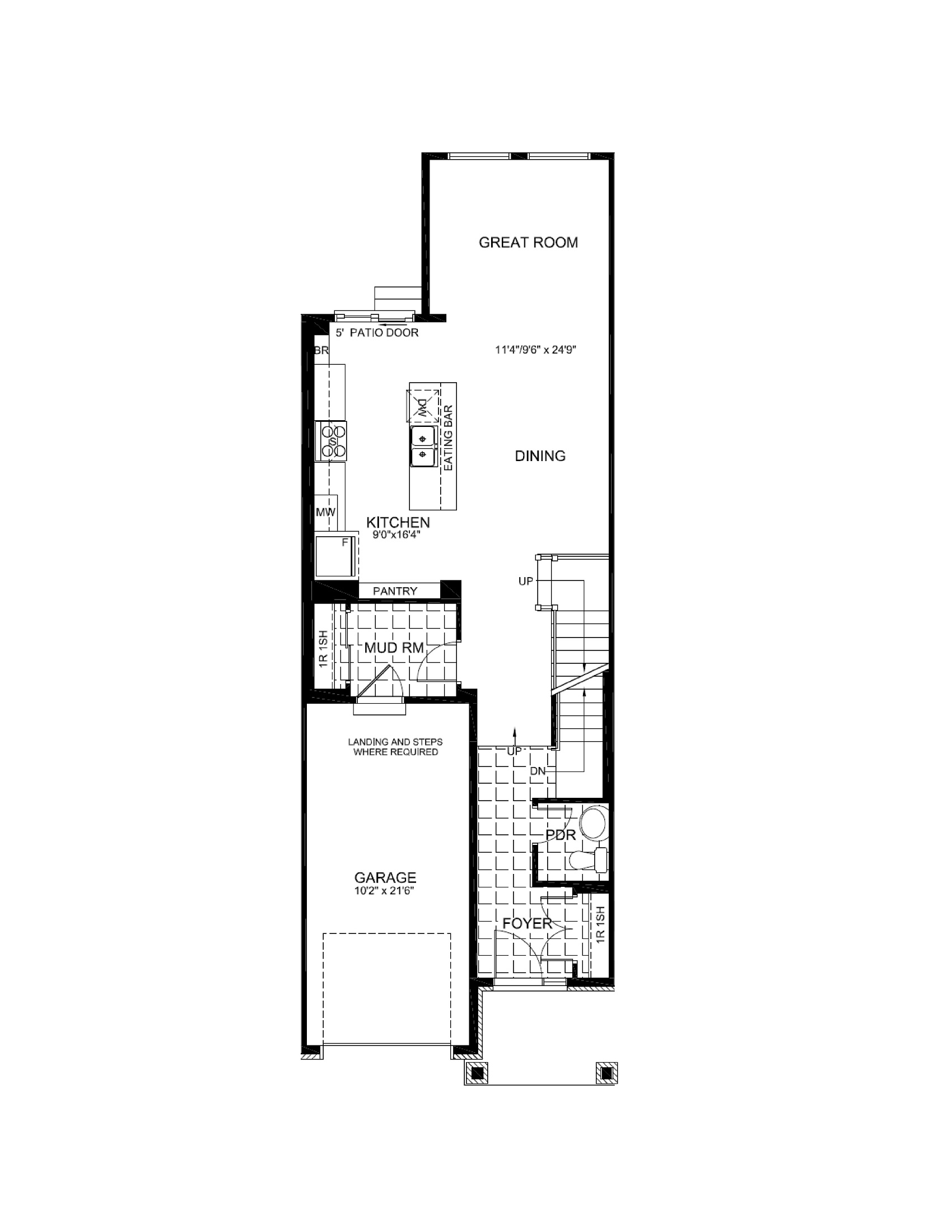 Main Floor Floorplan