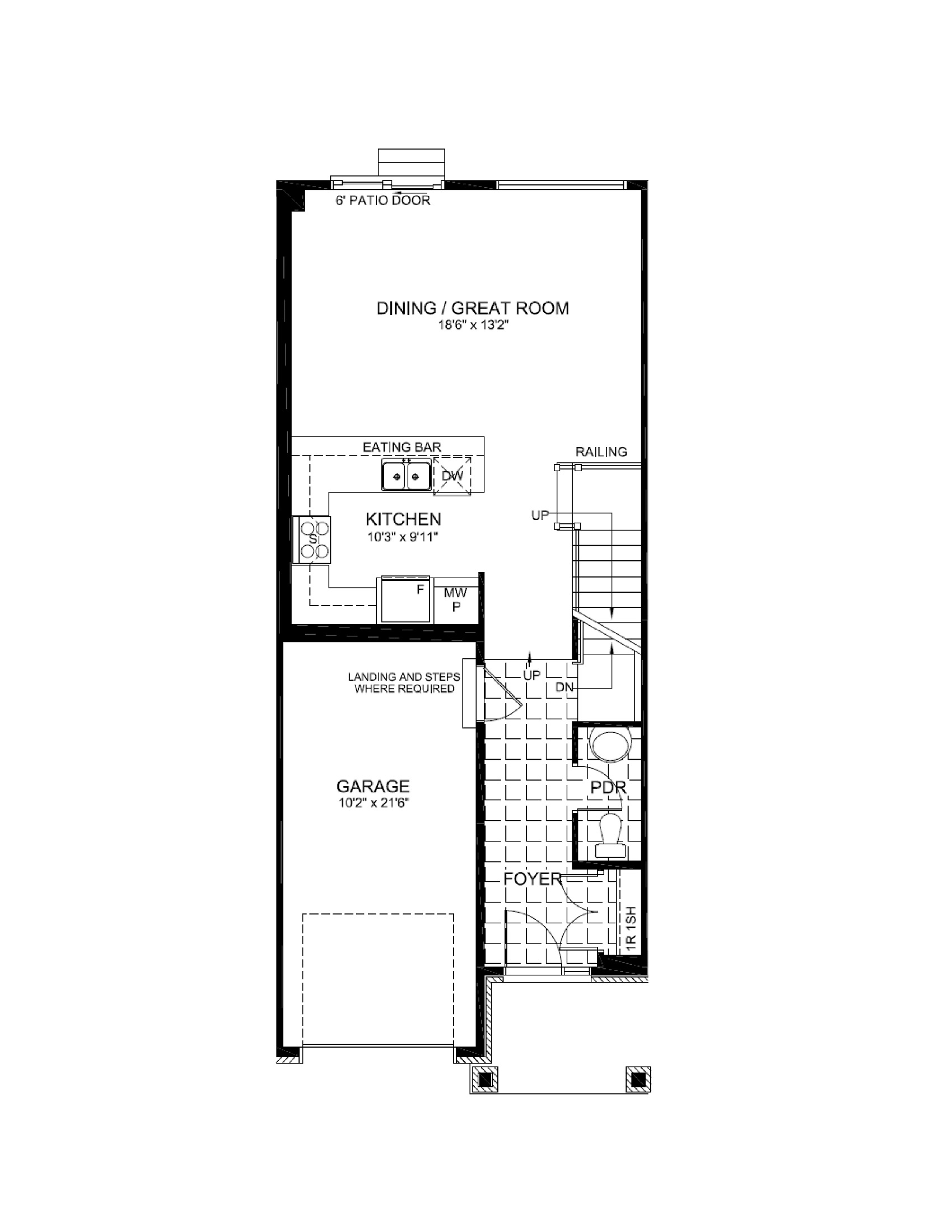 Main Floor Floorplan