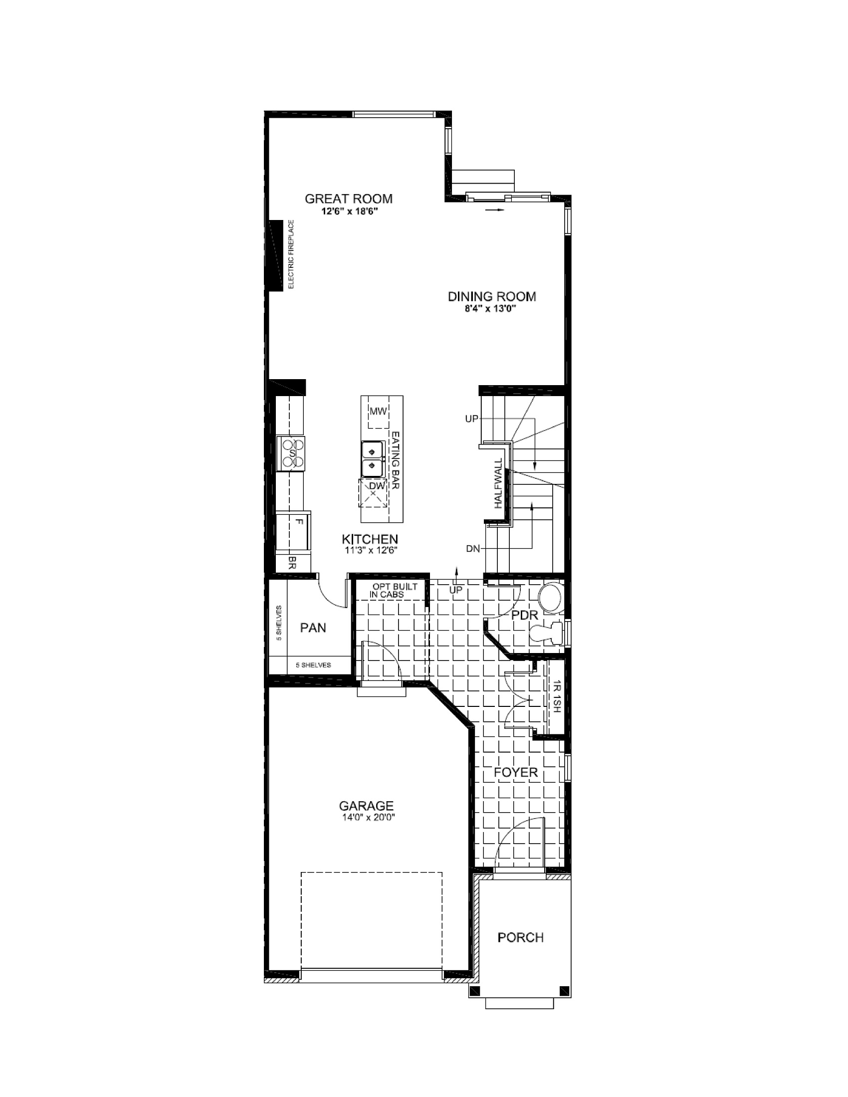 Main Floor Floorplan