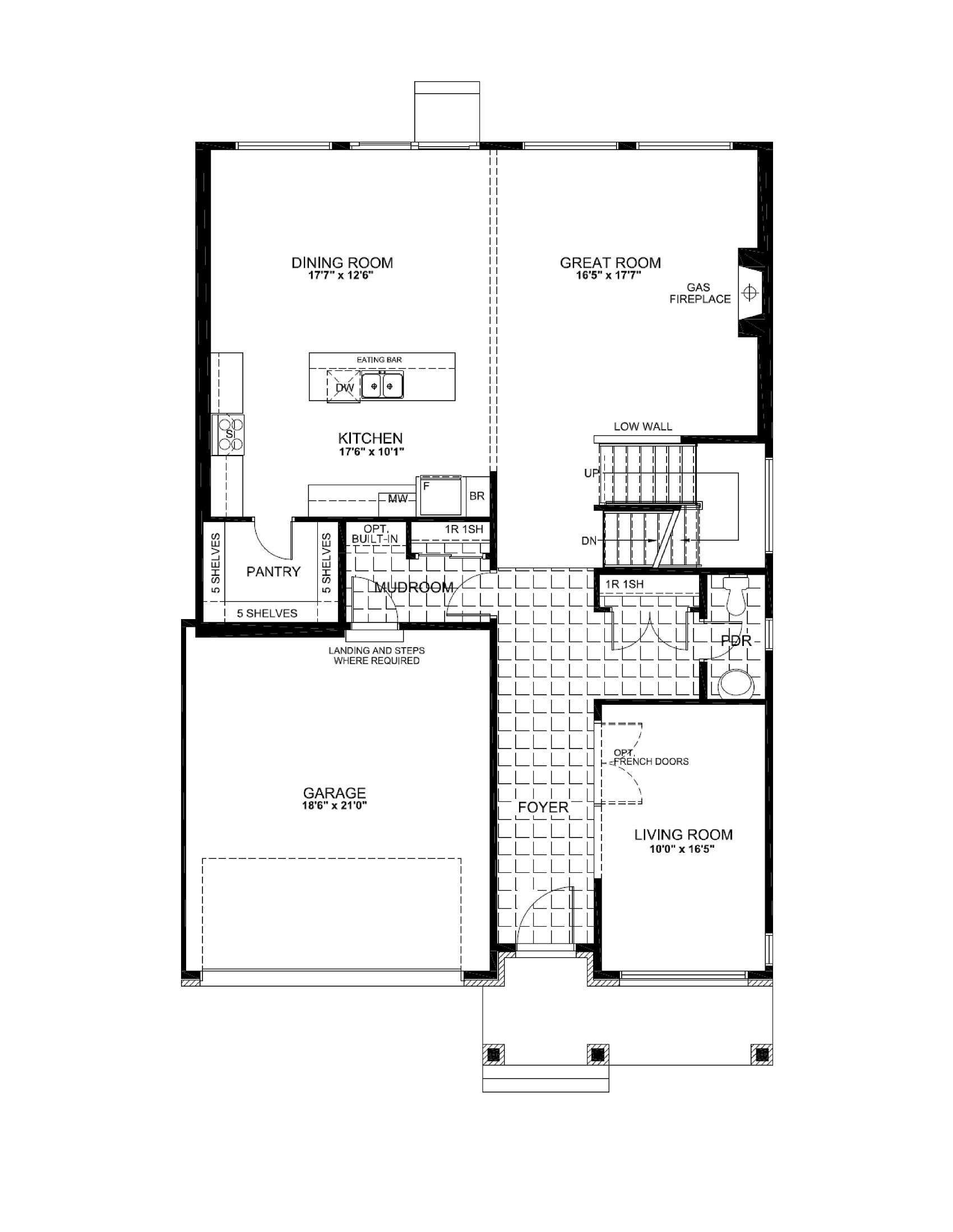 Main Floor Floorplan