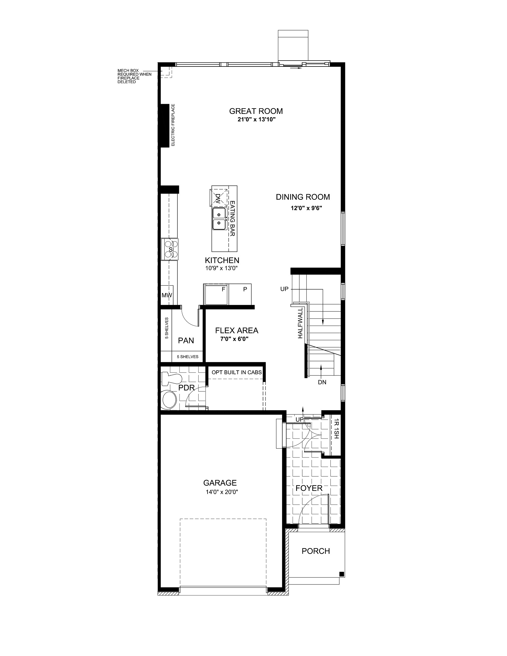 Main Floor Floorplan