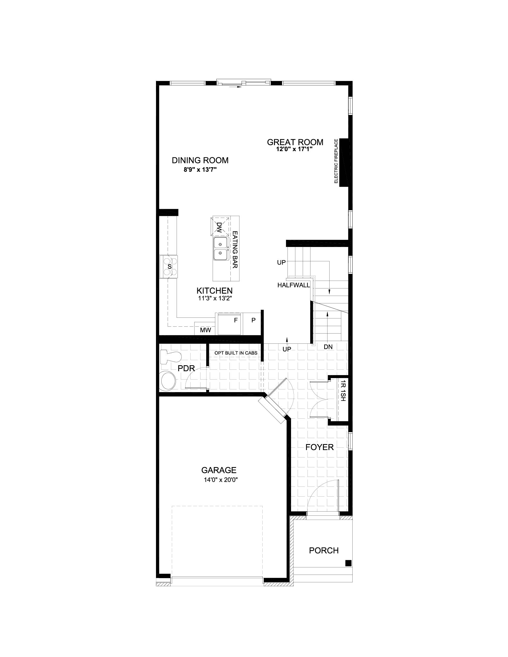 Main Floor Floorplan