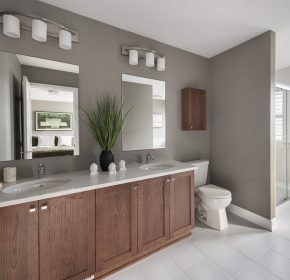 Ivy model home Ensuite.