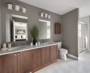 Ivy model home Ensuite.