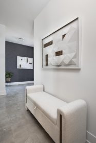 Sirius model home foyer.
