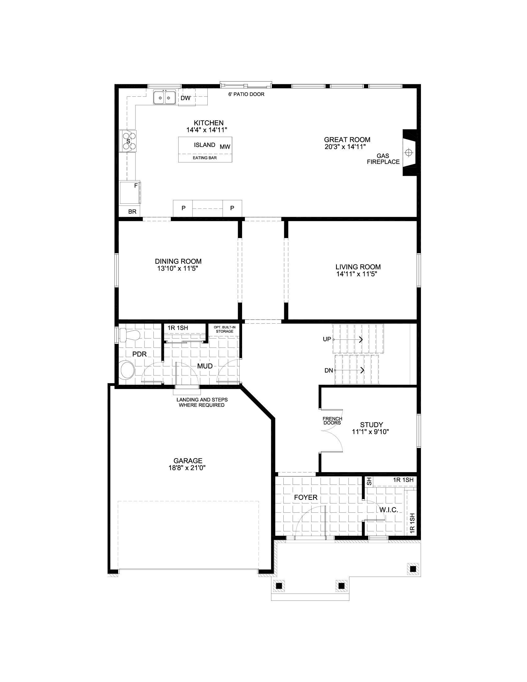 Cambridge – Main Floor
