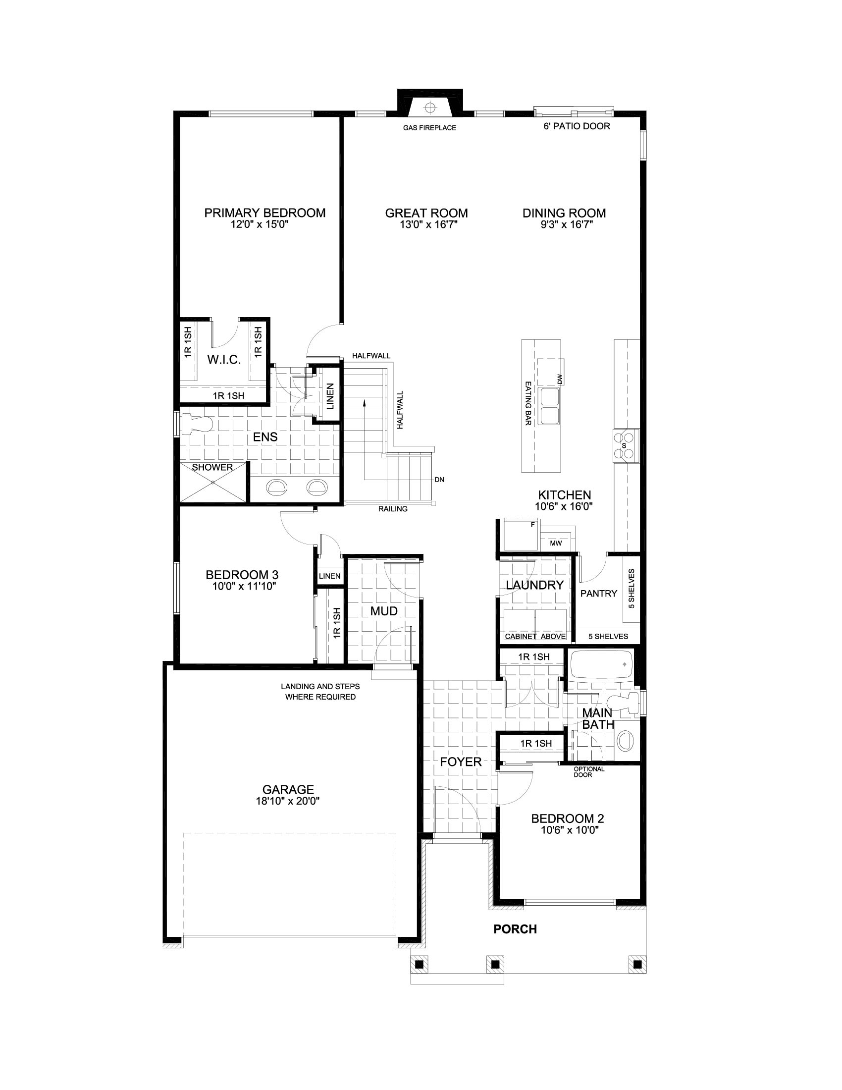 Maple – Main Floor