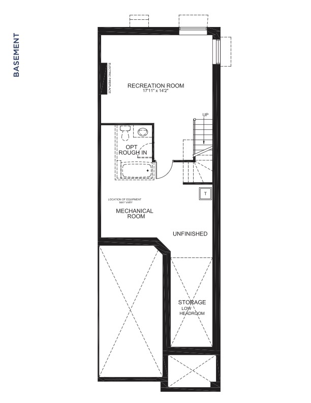 Floorplan Basement Level - Ambrosia