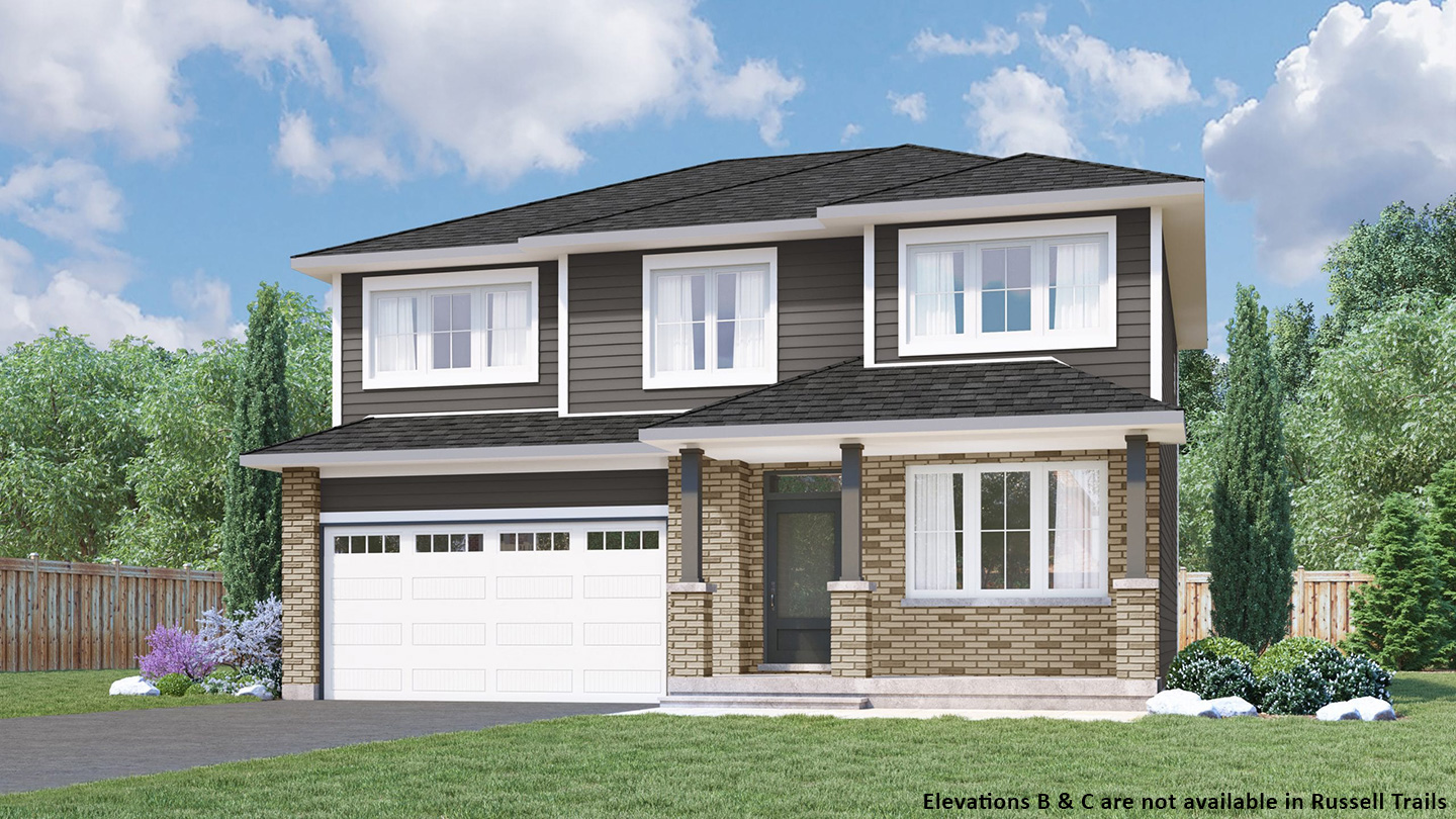 Image showing home elevation option a