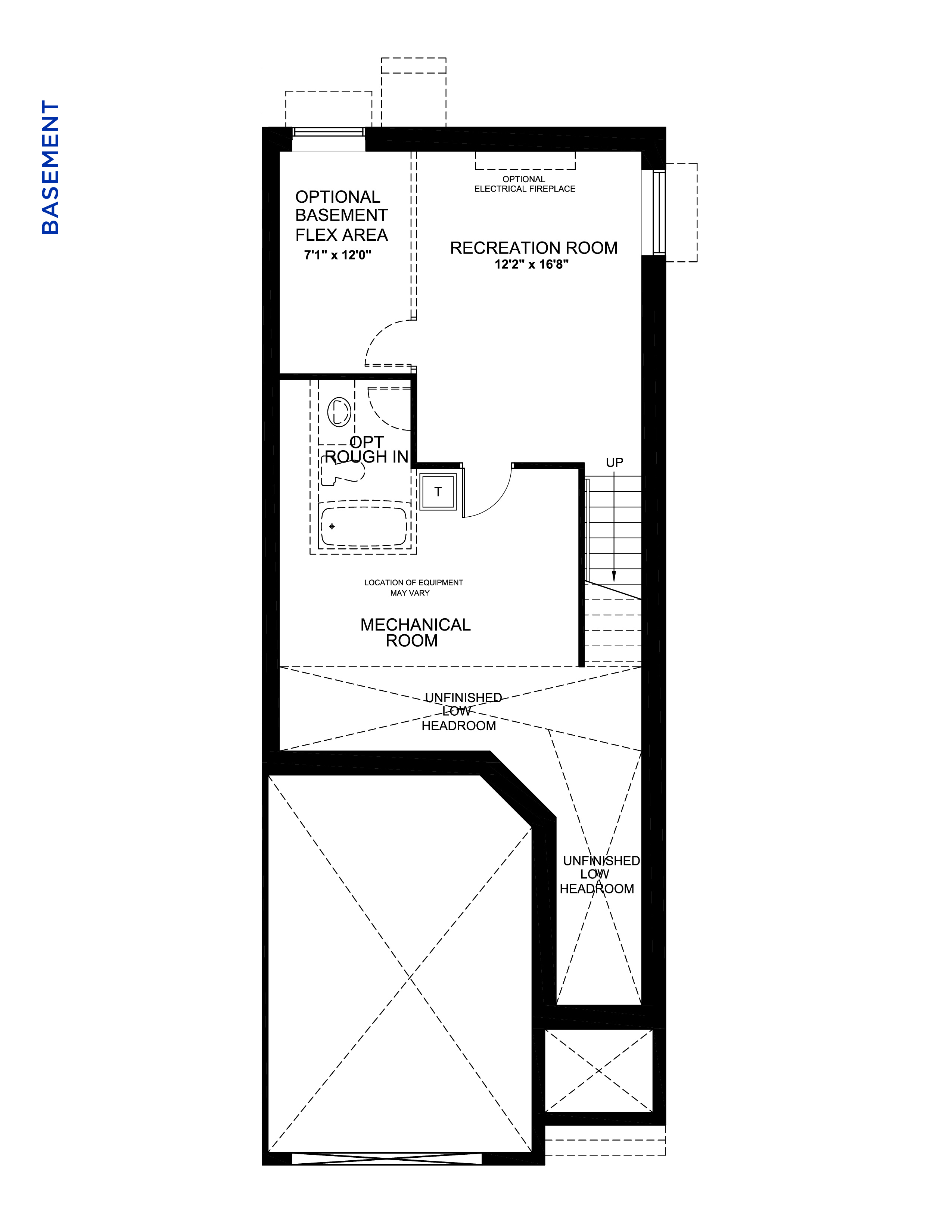 Floorplan Basement Level - Pothos