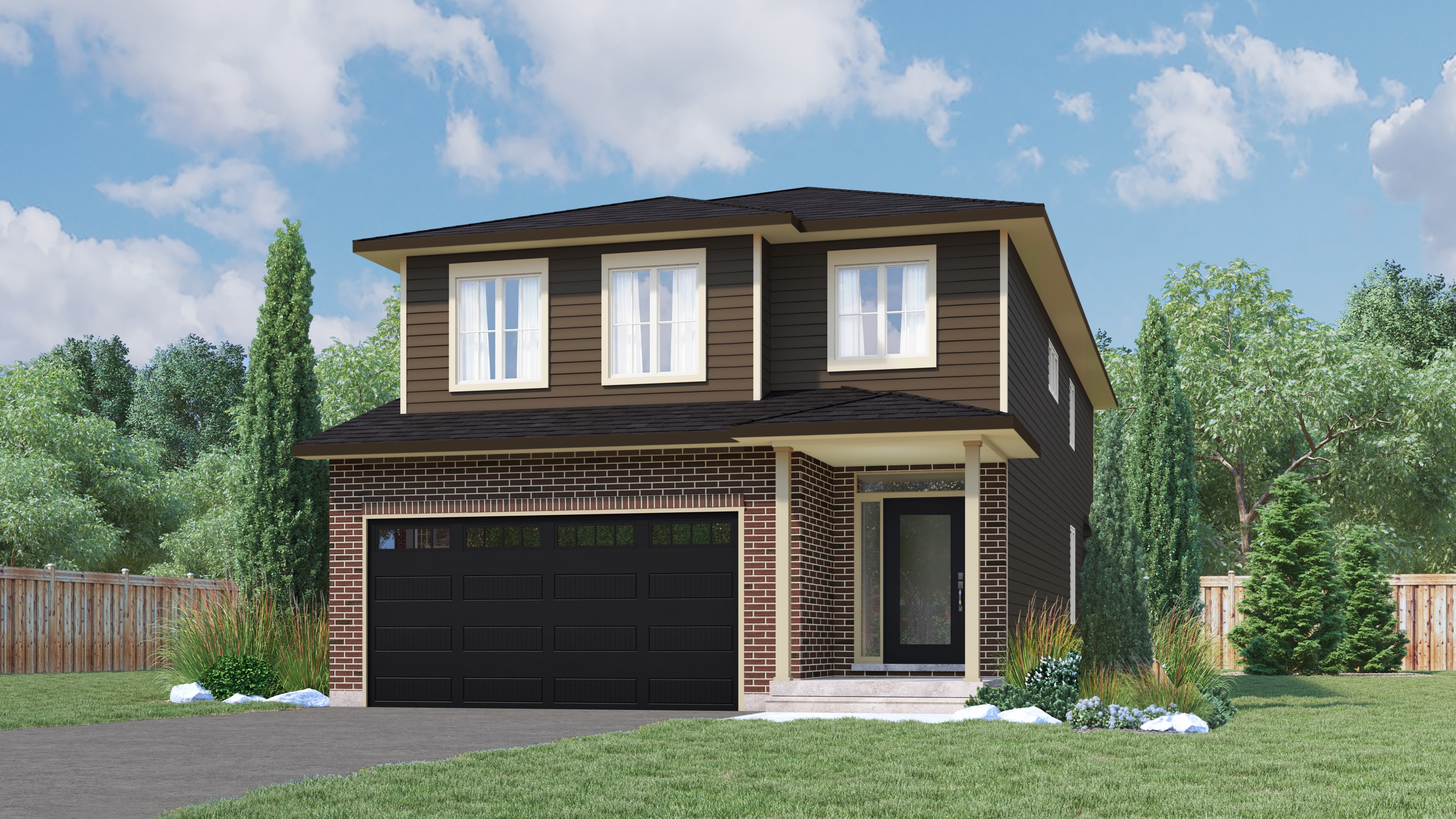 Image showing home elevation option a